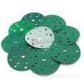 Green Film Sanding Discs Aluminum Oxide Abrasive